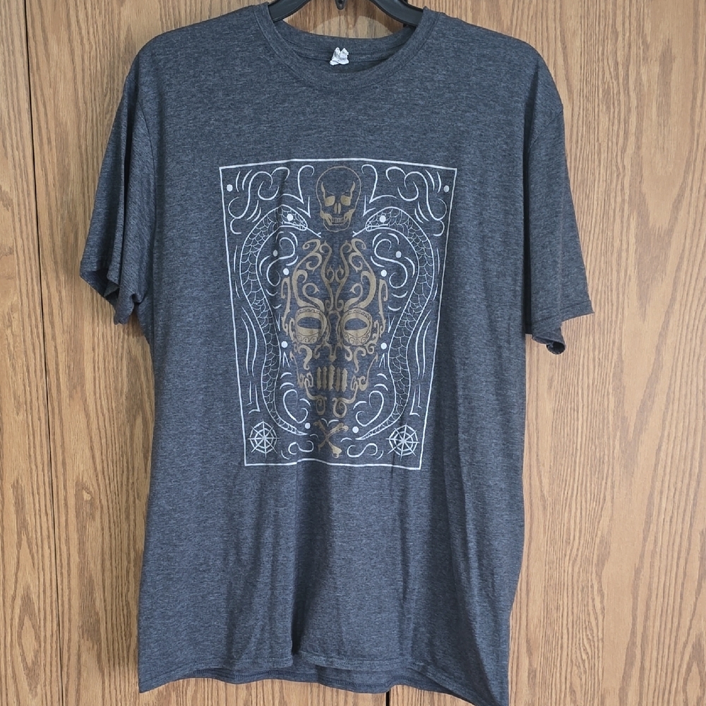 Gildan Dark Gray Graphic Tee